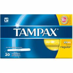 TAMPAX REGULAR 20 TAMPONES