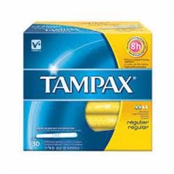 TAMPAX TAMPONES REGULAR 30 UNIDADES