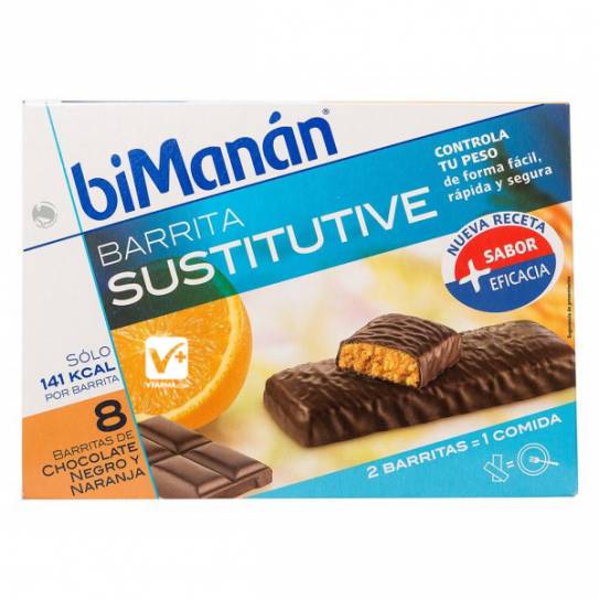 BIMANAN BARRITAS DE CHOCOLATE NEGRO Y NARANJA 8