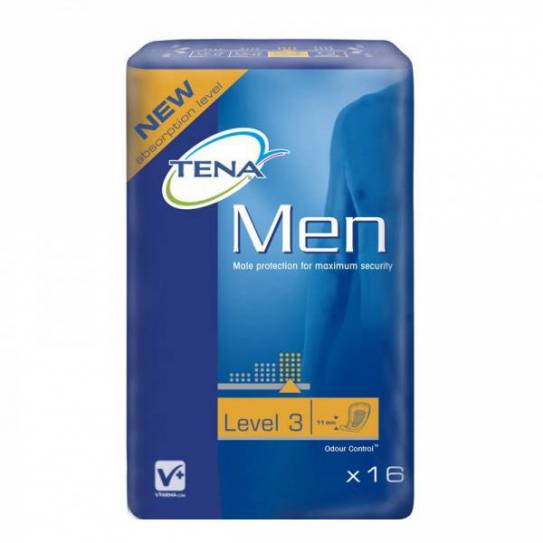 TENA FOR MEN LEVEL 3 16 UNIDADES