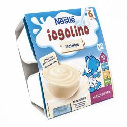 Nestle Iogolino Natillas 100gr 6m+ 4 Uds