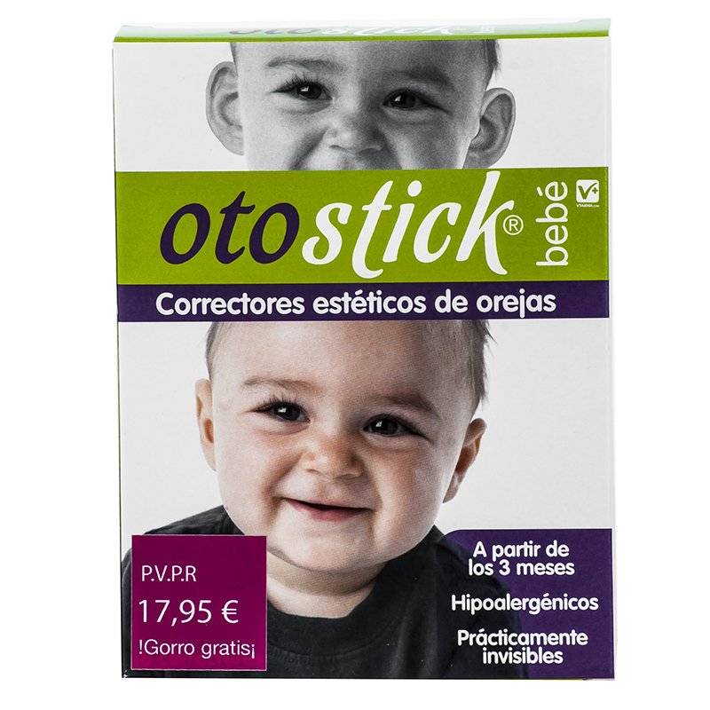 Otostick Corrector Estético de orejas + Gorro 8U - VFarma - Parafarmacia y  Medicamentos online. 24h al cuidado de tu salud.