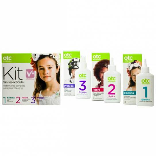 OTC ANTIPIOJOS PACK SIN INSECTICIDA, LOCIÓN SIN
