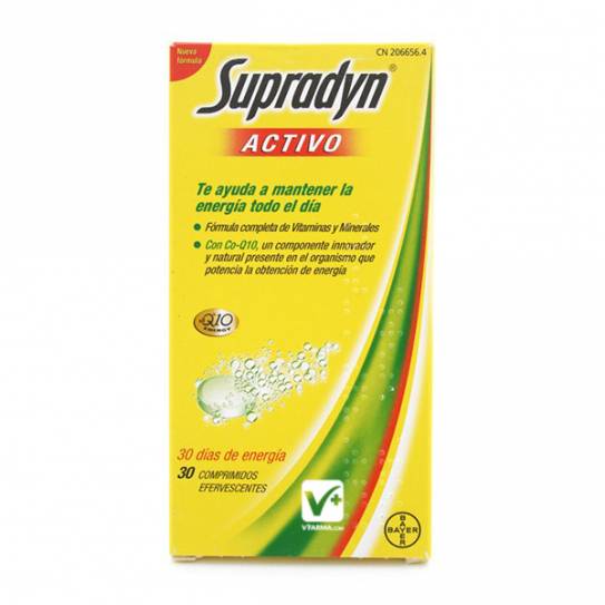 Supradyn activo efervescente 30 comprimidos