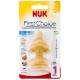 Nuk Tetina Latex Boca Ancha Orificio Leche 0m+ 2