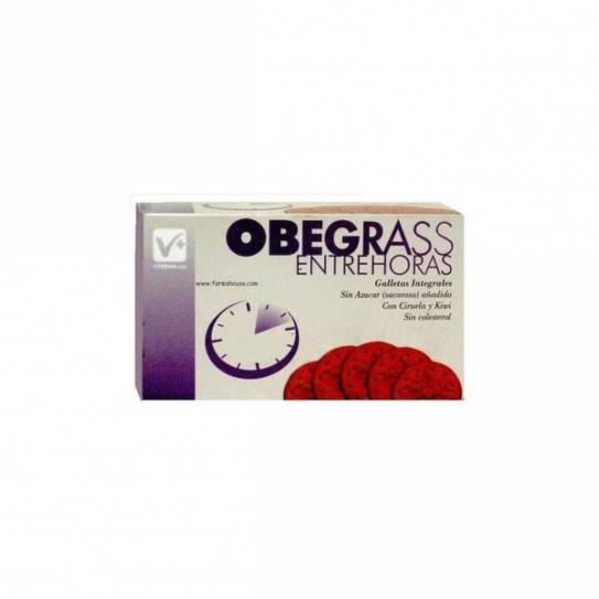 OBEGRASS ENTREHORAS GALLETA CIRUELA Y KIWI 16 GR