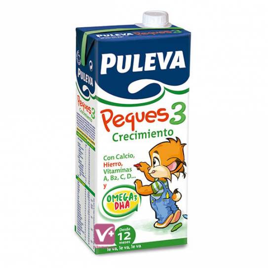 PULEVA PEQUES 3 CEREALES 1 LITRO