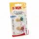Nuk Chupete Classic Latex Orthodontic 0m+ 2Ud