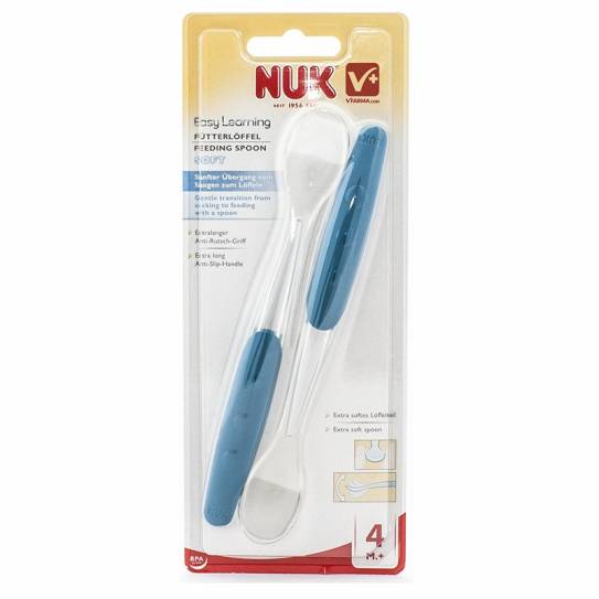 Nuk Cubierto Infantil Silicona Magic 4m+ 2Ud