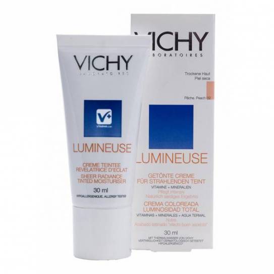 VICHY LUMINEUSE CREMA COLOREADA P.SECA PECHE