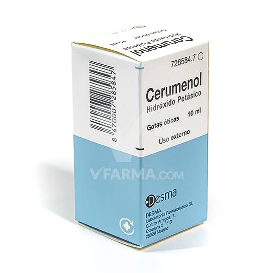 CERUMENOL GOTAS 10 ML 6.6 MG/ML