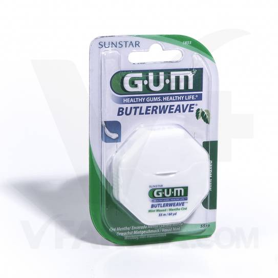 GUM SEDA DENTAL CON CERA MENTOLADA 54,8 M
