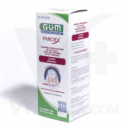 Gum Paroex colutorio clorhexidina 0,12 % 500 ml