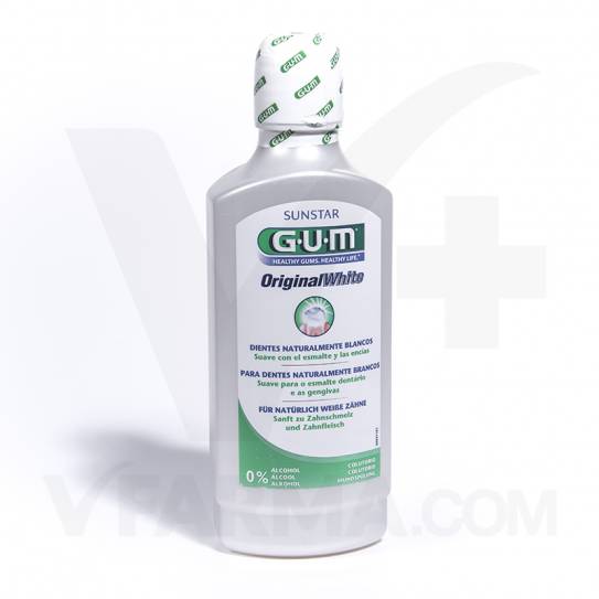 GUM ORIGINAL WHITE COLUTORIO 500 ML