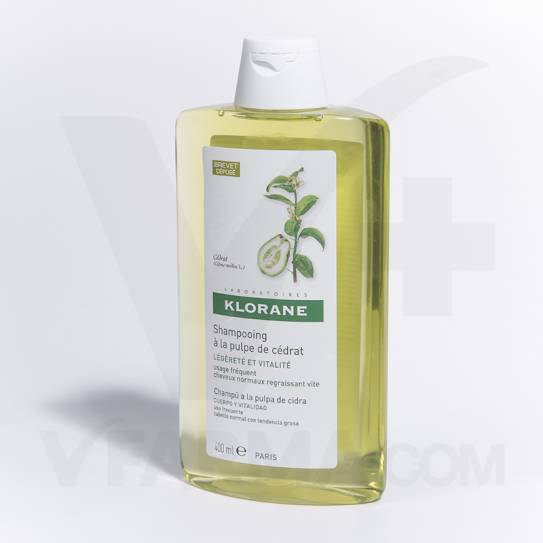 KLORANE CHAMPU A LA PULPA CIDRA 400 ML.