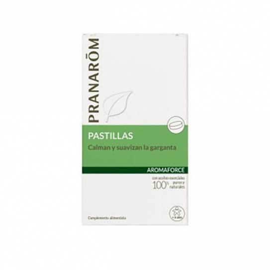 Pranarom Aromaforce garganta 21 pastillas