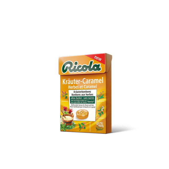 RICOLA CARAMELO HIERBAS-CARAMELO SIN AZUCAR 50 G