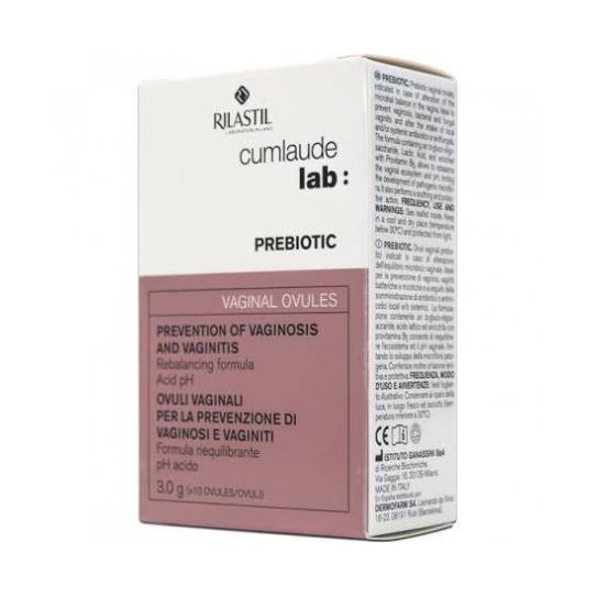 Cumlaude lab: prebiotic 10 ovulos vaginales