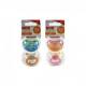 Nuk Chupete Classic Latex Orthodontic 0m+ 2Ud
