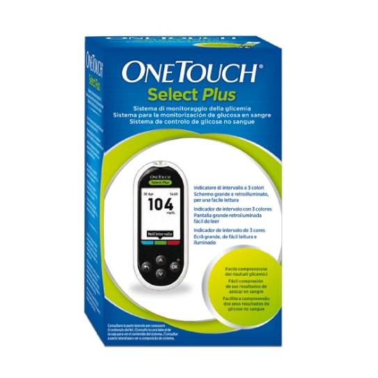 ONE TOUCH SELECT PLUS MEDIDOR GLUCOSA