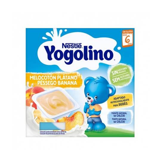 NESTLE YOGOLINO MELOCOTON PLATANO 100 G 4UN