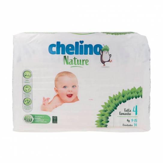 CHELINO PAÑAL INFANTIL NATURE T - 4 28U