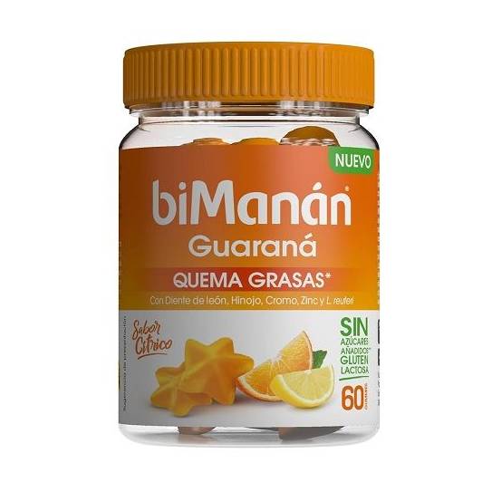 BIMANAN QUEMAGRASAS GUARANA 60 GUMMIES