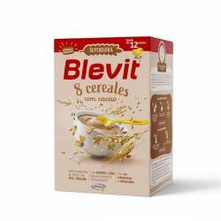 BLEVIT SUPER FIBRA 8 CEREAL CACAO 500 GR