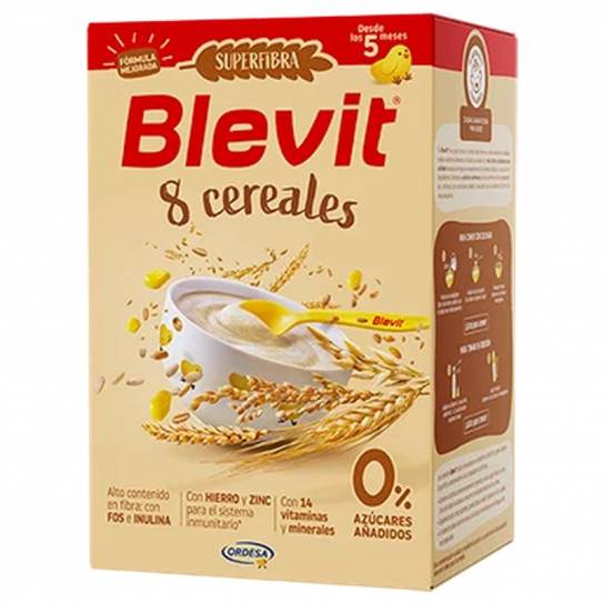 BLEVIT SUPER FIBRA 8 CEREALES 500 GR