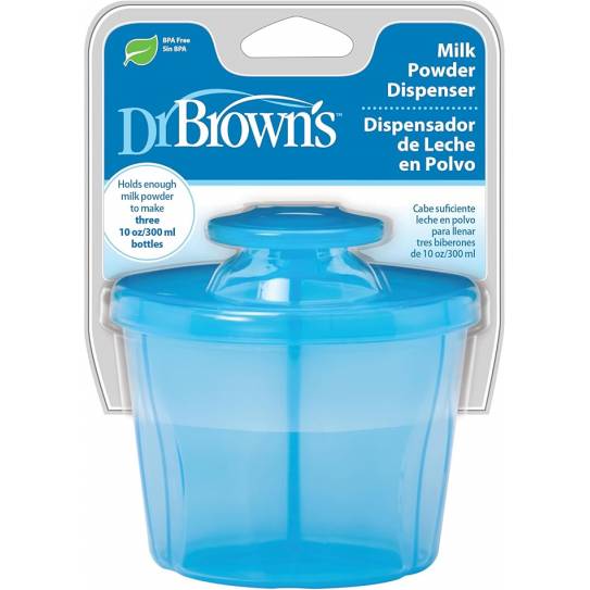 DR BROWN DISPENSADOR DE LECHE EN POLVO AZUL