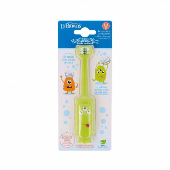 DR. BROWN CEPILLO DE DIENTES MONSTRUO VERDE