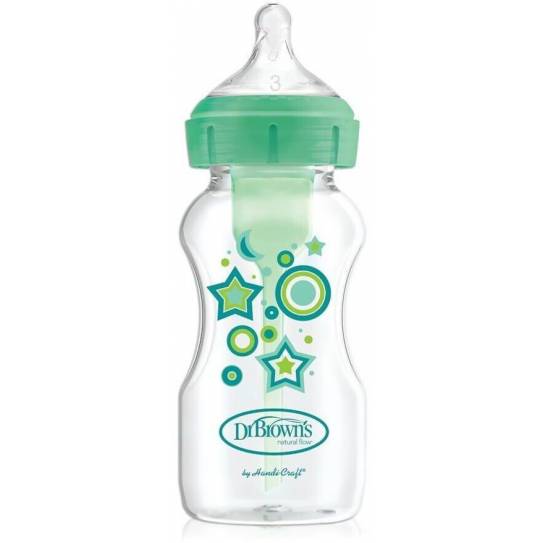 DR BROWN´S BIBE SILIC BOCA ANCHA 270ML ESTRELLAS
