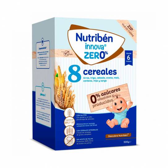 NUTRIBEN INNOVA 8 CEREALES 0% 500 G