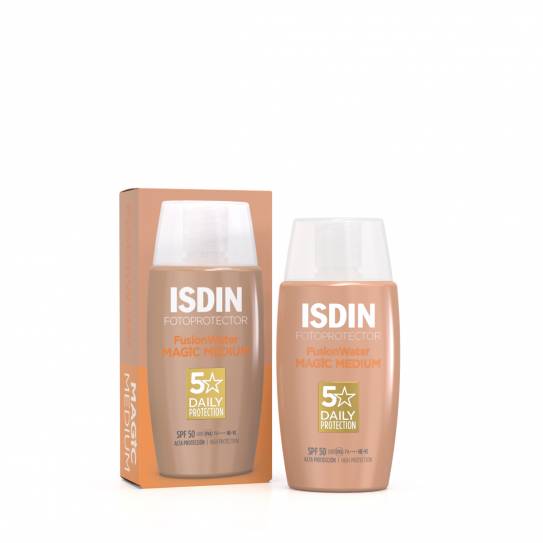 ISDIN FOTO SPF-50 FUSION WATER COLOR MEDIO 50 ML