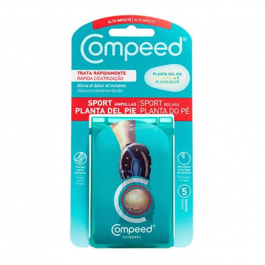 COMPEED AMPOLLAS EN PLANTAS DE LOS PIES 5 UDS