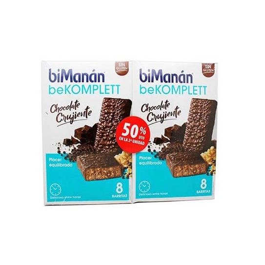 BIMANAN PACK BEKOMPLETT CHOCO CRUJIENTE 2X8UN